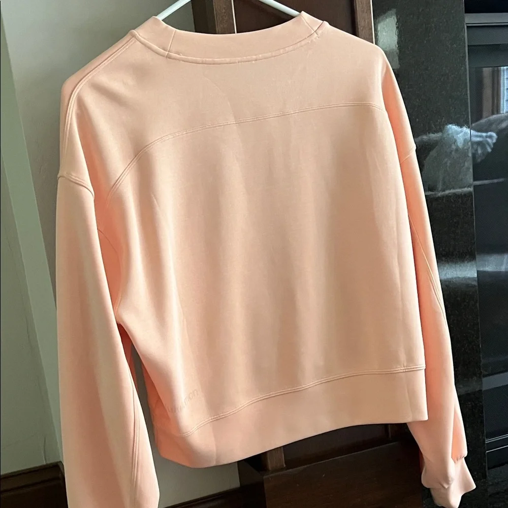 Lululemon Athletica Peach Sweatshirt - Picture 2 of 3